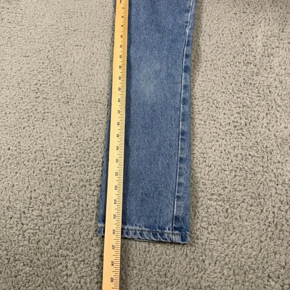 Vintage Polo Jeans Co Ralph Lauren Boys Size 10 Cotton Jeans American Flag Patch